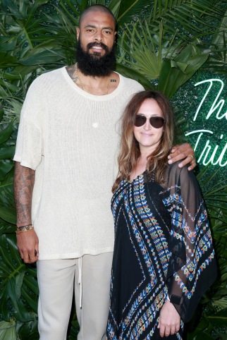 JULY 11: NBA player Tyson Chandler (L) and Jaymee Messler attend The Players' Tribune Hosts Players' Night Out 2017 at The Beverly Hills Hotel on July 11, 2017 in Beverly Hills, California. (Photo by Leon Bennett/Getty Images for The Players' Tribune )